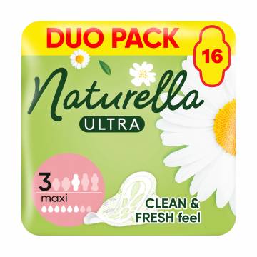 Гигиенические прокладки NATURELLA Ultra Maxi, 16 шт