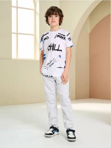 Трикотажні штани - сірий