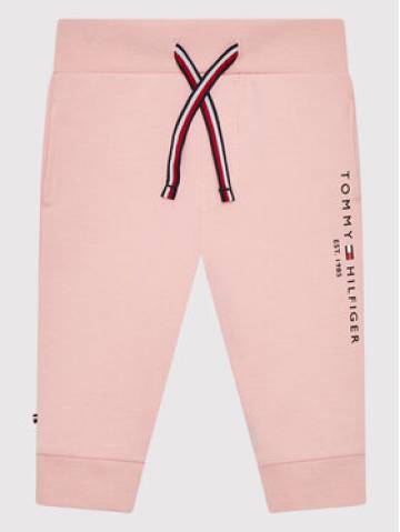 Tommy Hilfiger Спортивні штани Baby Essential KN0KN01281 Рожевий Regular Fit Tommy Hilfiger Спортивні штани Baby Essential KN0KN01281 Рожевий Regular Fit
