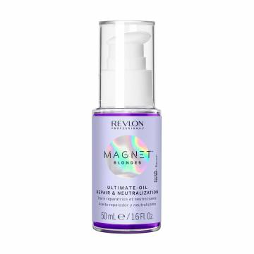 Масло для волос Revlon Professional Magnet Blondes Ultimate Oil Repair & Neutralization, 50 мл Масло для волос Revlon Professional Magnet Blondes Ultimate Oil Repair & Neutralization, 50 мл