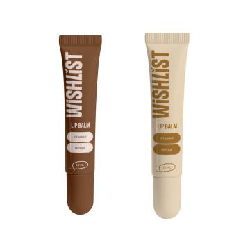 Набір бальзамів-блисків для губ Espresso Noir & Blessed Honey WishList Lip Gloss Balms Набір бальзамів-блисків для губ Espresso Noir & Blessed Honey WishList Lip Gloss Balms