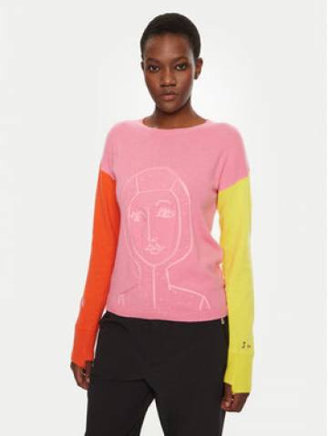 Rossignol Светр Lina RLNWO09 Рожевий Regular Fit Rossignol Светр Lina RLNWO09 Рожевий Regular Fit