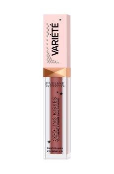 Блеск для губ Eveline Cosmetics Variete Cooling Kisses с охлаждающим эффектом, 04 Candy Girl, 6.8 мл
