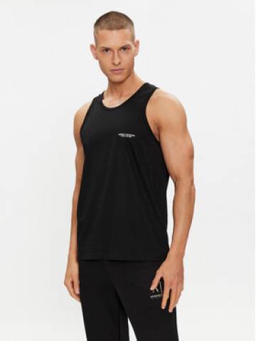 Armani Exchange Майка 8NZHSG ZJ9AZ 1200 Чорний Regular Fit Armani Exchange Майка 8NZHSG ZJ9AZ 1200 Чорний Regular Fit