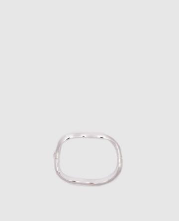 серебристый браслет Bangle серебристый браслет Bangle