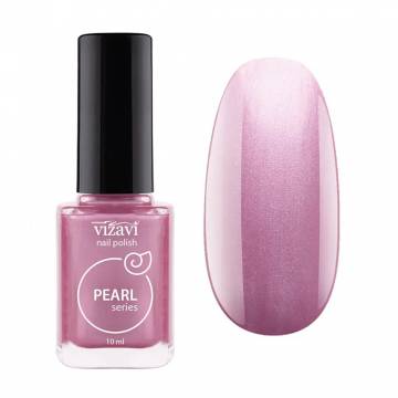 Лак для ногтей Vizavi Professional Pearl Series Nail Polish 19 Сиреневый, 10 мл