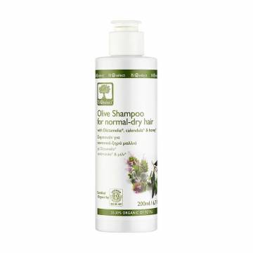Шампунь BIOselect Olive Shampoo для нормальных и сухих волос, с диктамелией, календулой и медом, 200 мл Шампунь BIOselect Olive Shampoo для нормальных и сухих волос, с диктамелией, календулой и медом, 200 мл