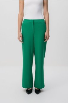 Reserved - Широкі штани - зелений - 182IS-77X