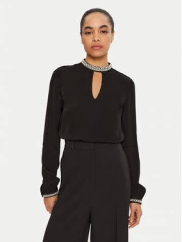 TWINSET Блузка 242TT2262 Чорний Regular Fit TWINSET Блузка 242TT2262 Чорний Regular Fit