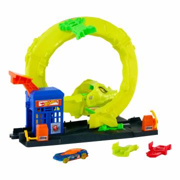 Ігровий набір Hot Wheels City Спіральна атака Змії (JBM63) Ігровий набір Hot Wheels City Спіральна атака Змії (JBM63)