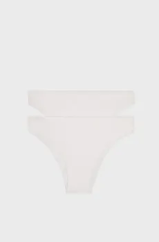 Женские белые трусики (2 шт) Белый L womensecret 7683073