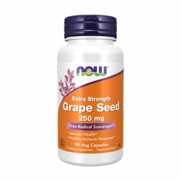 Экстракт виноградных косточек NOW foods Extract Strength Grape Seed 250 мг, 90 капсул Экстракт виноградных косточек NOW foods Extract Strength Grape Seed 250 мг, 90 капсул