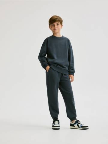 Reserved - Бавовняний комплект - темно-синій - 145FI-59X