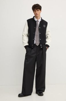 Куртка-бомбер с примесью шерсти United Colors of Benetton