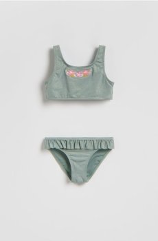 Reserved - Роздільний купальник - пильно-зелений - 282IY-97X