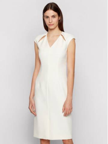 Boss Повсякденна сукня Dulipa 50451351 Білий Slim Fit Boss Повсякденна сукня Dulipa 50451351 Білий Slim Fit