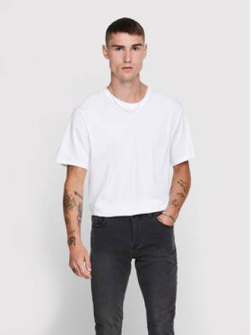 Only & Sons Футболка Matt 22002973 Білий Regular Fit Only & Sons Футболка Matt 22002973 Білий Regular Fit
