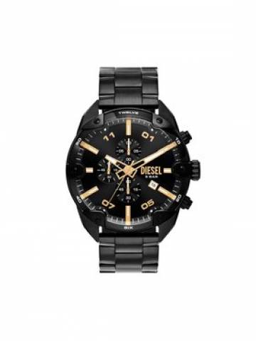 Diesel Годинник Split DZ4644 Чорний Diesel Годинник Split DZ4644 Чорний