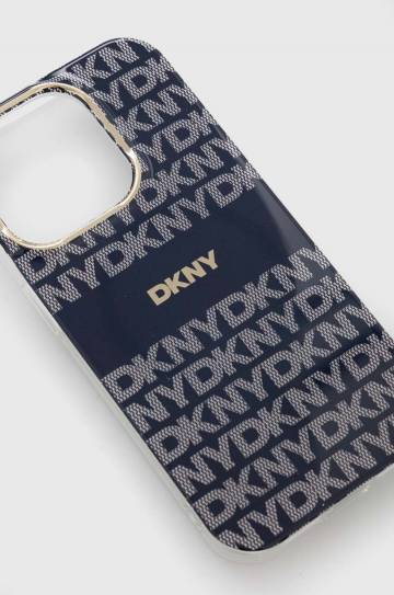 Чехол на телефон Dkny iPhone 15 Pro 6.1 цвет синий DKHMP15LHRHSEB Чехол на телефон Dkny iPhone 15 Pro 6.1 цвет синий DKHMP15LHRHSEB