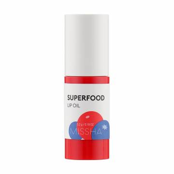 Масло для губ Missha Super Food Lip Oil Berry с экстрактом ягод, 5.2 г Масло для губ Missha Super Food Lip Oil Berry с экстрактом ягод, 5.2 г