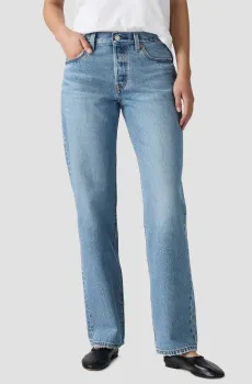 Женские голубые джинсы 501® Голубой 25-32 Levi’s® A1959;0106