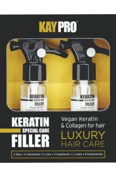 Уценка! Филлер для волос KayPro Keratin Filler с кератином и коллагеном, 2*10 мл