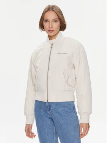 Tommy Jeans Куртка бомбер Classics DW0DW17240 Бежевий Regular Fit Tommy Jeans Куртка бомбер Classics DW0DW17240 Бежевий Regular Fit