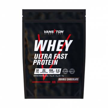 Протеин Vansiton Whey Ultra Fast Protein Двойной шоколад, 900 г Протеин Vansiton Whey Ultra Fast Protein Двойной шоколад, 900 г