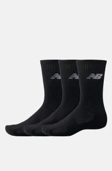 Черные носки Unisex Response PRF Crew (3 пары) Черный 39-42 New Balance LAS16463BK