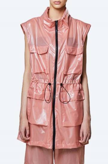 Водонепроницаемая парка Rains Zip Off Parka цвет розовый переходная 1846.SHADOWBLUSH-SHADOW.BLU Водонепроницаемая парка Rains Zip Off Parka цвет розовый переходная 1846.SHADOWBLUSH-SHADOW.BLU