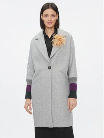 Maryley Демісезонний плащ 23IB148/M11/5CGR Сірий Regular Fit Maryley Демісезонний плащ 23IB148/M11/5CGR Сірий Regular Fit