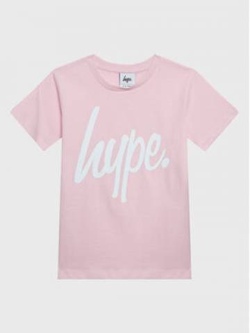 HYPE Футболка CORE21-084 Рожевий Regular Fit HYPE Футболка CORE21-084 Рожевий Regular Fit