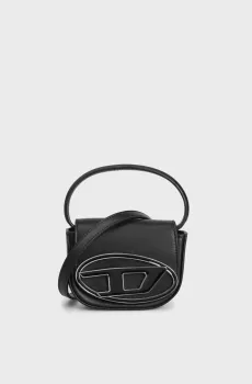 Женская черная кожаная сумка 1DR Черный ONESIZE Diesel X08709 PR818