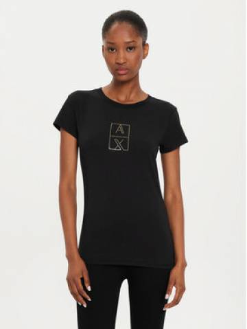 Armani Exchange Футболка 6DYT35 YJCTZ 1200 Чорний Regular Fit Armani Exchange Футболка 6DYT35 YJCTZ 1200 Чорний Regular Fit