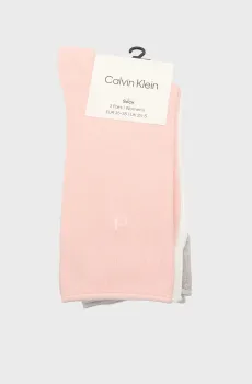 Женские носки (3 пары) ROLLTOP Разноцветный 35-38 Calvin Klein 701234368