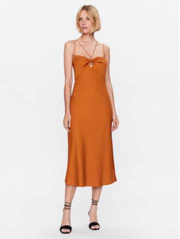 Calvin Klein Повсякденна сукня K20K205865 Коричневий Regular Fit Calvin Klein Повсякденна сукня K20K205865 Коричневий Regular Fit