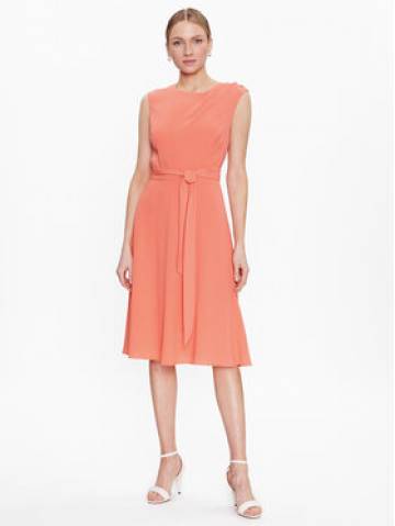Lauren Ralph Lauren Повсякденна сукня 250889183 Оранжевий Regular Fit Lauren Ralph Lauren Повсякденна сукня 250889183 Оранжевий Regular Fit