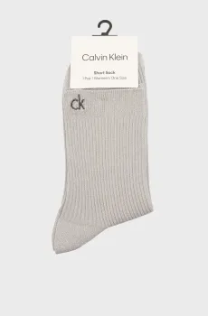 Женские серые носки LUREX Серый ONESIZE Calvin Klein 701235382