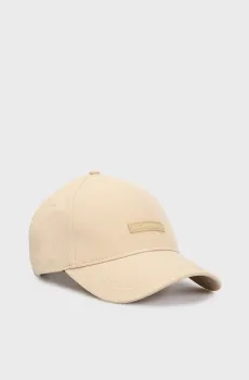 Мужская бежевая кепка SEERSUCKER PATCH BB CAP Бежевый ONESIZE Calvin Klein K50K512974