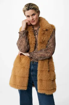 Женский рыжий жилет Рыжий L Mexx MF006401843W