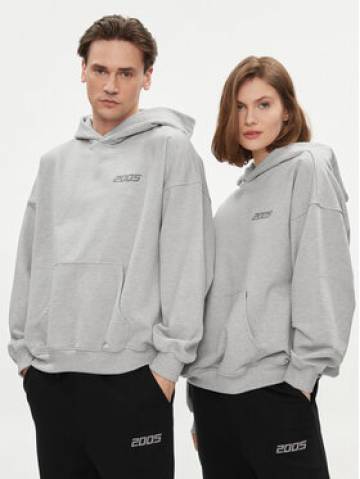2005 Світшот Unisex Basic Hoodie Сірий Relaxed Fit 2005 Світшот Unisex Basic Hoodie Сірий Relaxed Fit