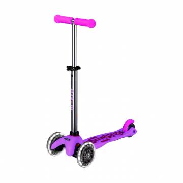 Детский самокат Micro Mini Deluxe Glow LED трехколесный, морозный розовый, от 2 лет (MMD217) Детский самокат Micro Mini Deluxe Glow LED трехколесный, морозный розовый, от 2 лет (MMD217)