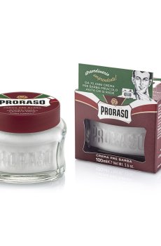 Крем до бритья Proraso Sandalwood Pre-Shaving Cream с маслом ши и маслом сандала, для жесткой щетины, 100 мл