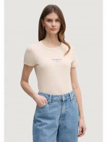 Calvin Klein Jeans Футболка Gradient Monologo J20J225252 Бежевий Slim Fit Calvin Klein Jeans Футболка Gradient Monologo J20J225252 Бежевий Slim Fit