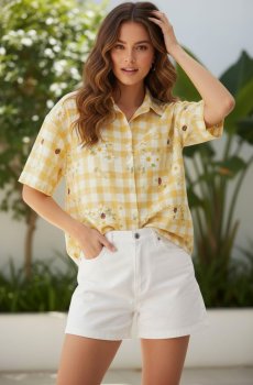 Roadster Women Buffalo Checks Checked Casual Shirt
