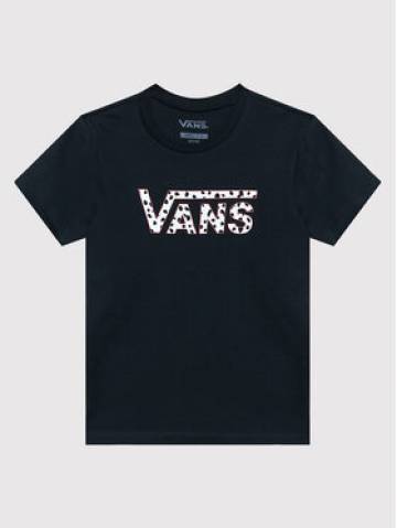 Vans Футболка Dalmation VN0A7RUW Чорний Regular Fit Vans Футболка Dalmation VN0A7RUW Чорний Regular Fit