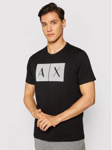 Armani Exchange Футболка 8NZTCK Z8H4Z 1200 Чорний Slim Fit Armani Exchange Футболка 8NZTCK Z8H4Z 1200 Чорний Slim Fit
