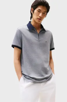 Мужское серое поло PERFORMANCE OXFORD Серый XL Tommy Hilfiger MW0MW38492