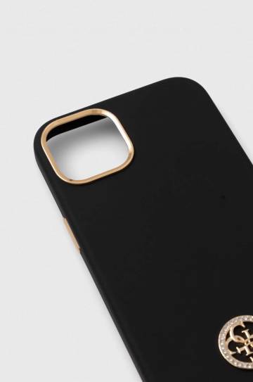 Чехол на телефон Guess iPhone 15 Plus 6.7 цвет чёрный