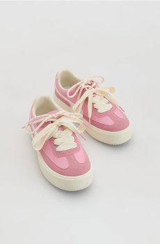 Reserved - Кросівки з комбінованого матеріалу - рожевий - 791IS-30X